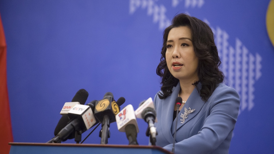 Việt Nam lên tiếng về việc Trung Quốc diễn tập trái phép ở Hoàng Sa