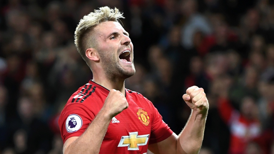 Luke Shaw sắp được trọng thưởng vì thi đấu thăng hoa