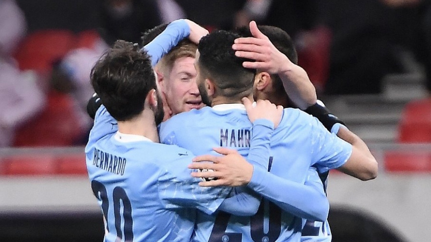 Cán mốc 100 bàn thắng, Man City sắp san bằng kỷ lục của MU 