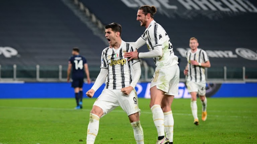 Juventus thắng dễ Lazio, phả hơi nóng vào AC Milan và Inter Milan