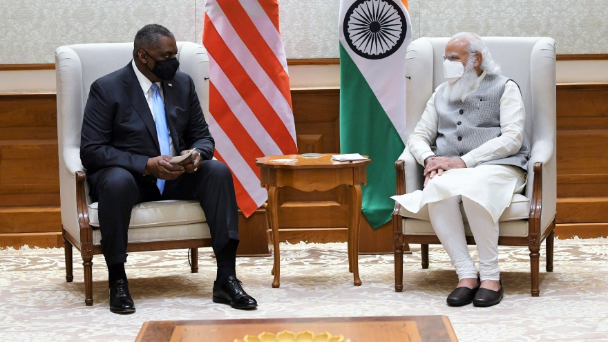 Bộ trưởng Quốc phòng Mỹ đề cao vai trò của Ấn Độ trong khu vực