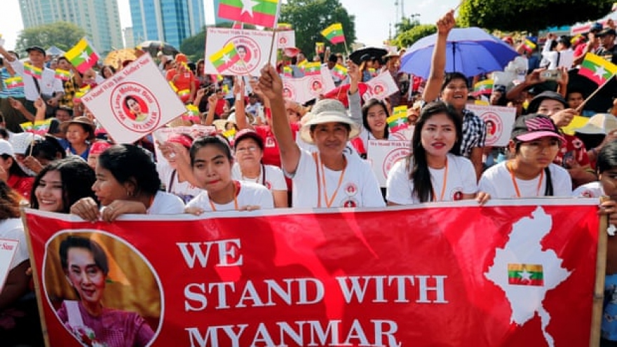 Liên Hợp Quốc lên án hành vi bạo lực nhằm vào người biểu tình Myanmar