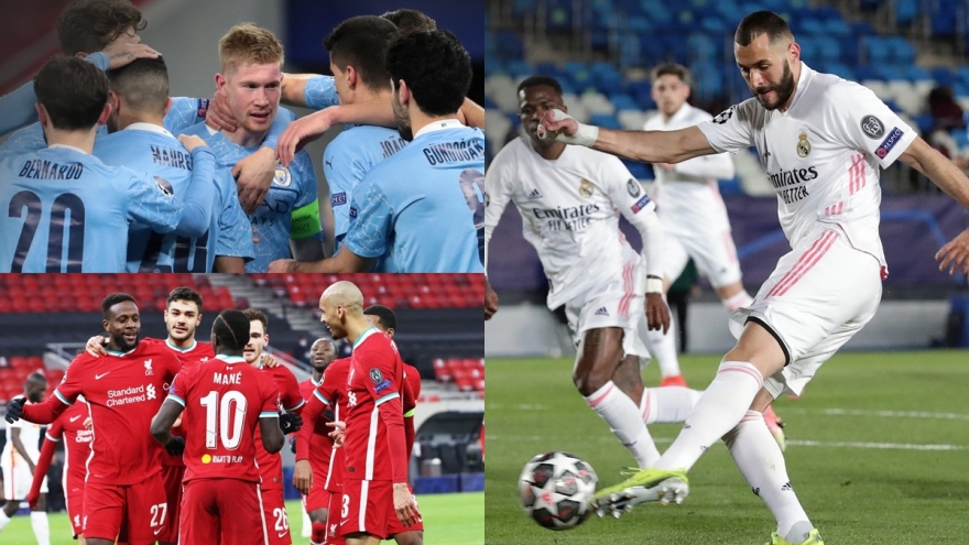 Soi thành tích của 8 đội vào tứ kết Champions League 2020/2021