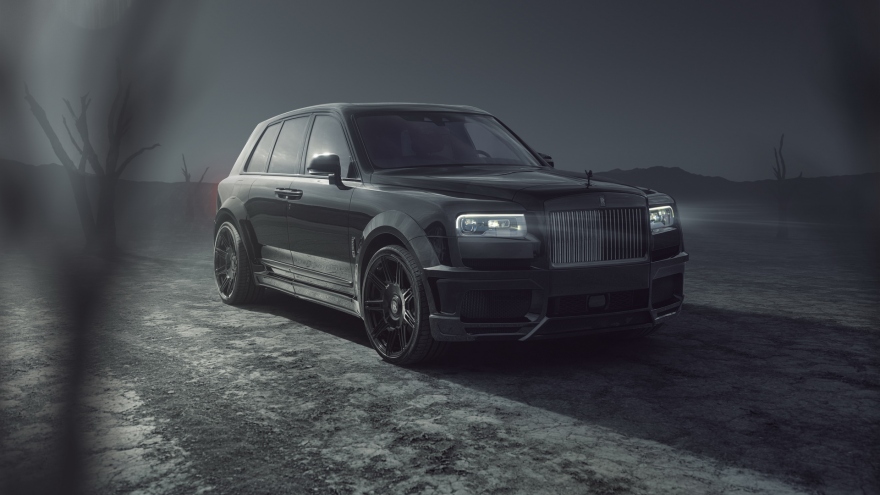 Spofec ra mắt gói độ mới cho Rolls-Royce Cullinan Black Badge