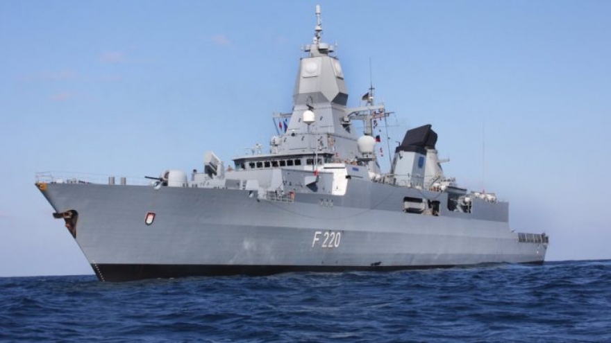 Tàu chiến Đức sẽ lần đầu tiên trở lại Biển Đông kể từ năm 2002