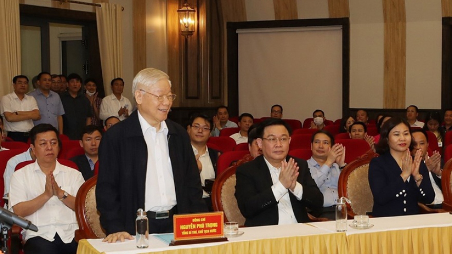 Cử tri nơi cư trú nhất trí giới thiệu ông Nguyễn Phú Trọng ứng cử ĐBQH khóa XV