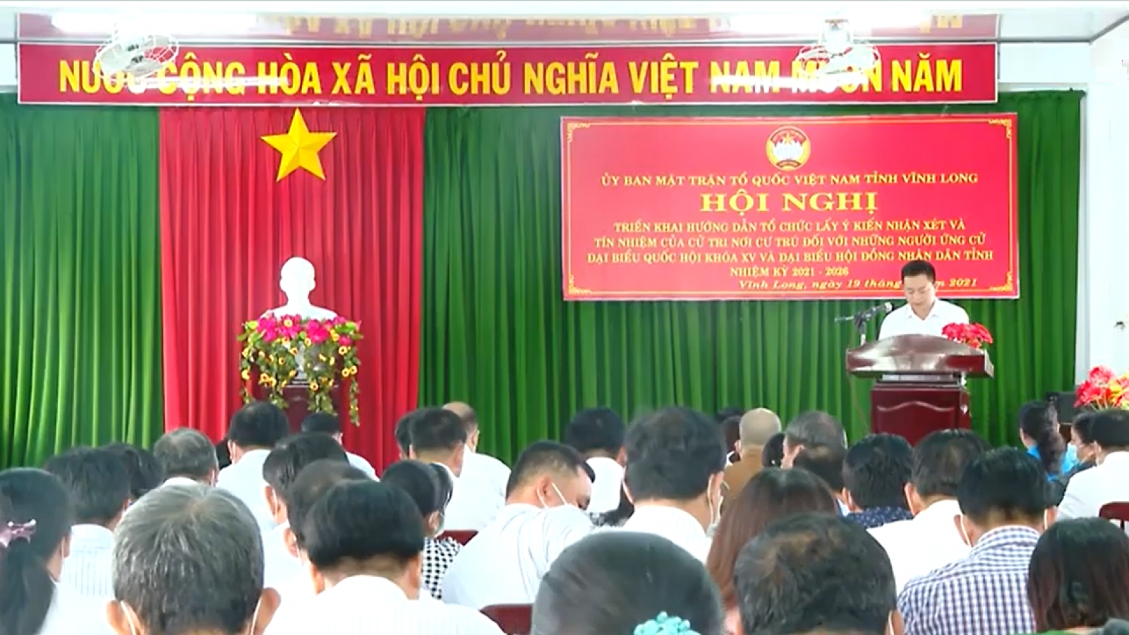 Vĩnh Long chuẩn bị lấy ý kiến cử tri nơi những người ứng cử cư trú  