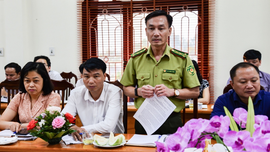 Điện Biên họp báo cung cấp thông tin vụ phá rừng tái sinh ở Nậm Pồ