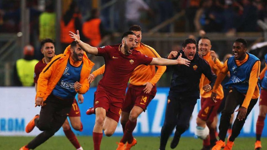Ngày này năm xưa: AS Roma "lội ngược dòng" không tưởng trước Barca 