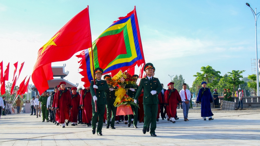 Cần Thơ lần đầu tổ chức nghi thức Lễ giỗ Tổ Hùng Vương tại Đền thờ Vua Hùng