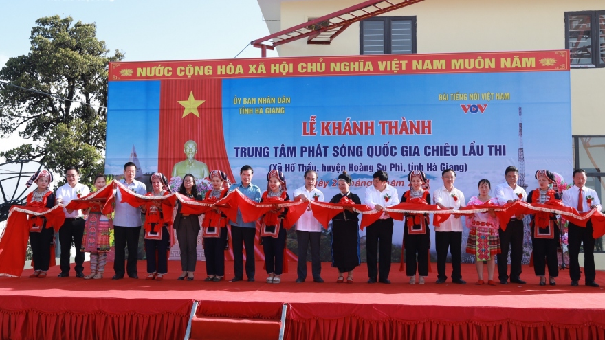 Đài Tiếng nói Việt Nam khánh thành Trung tâm Phát sóng Quốc gia Chiêu Lầu Thi