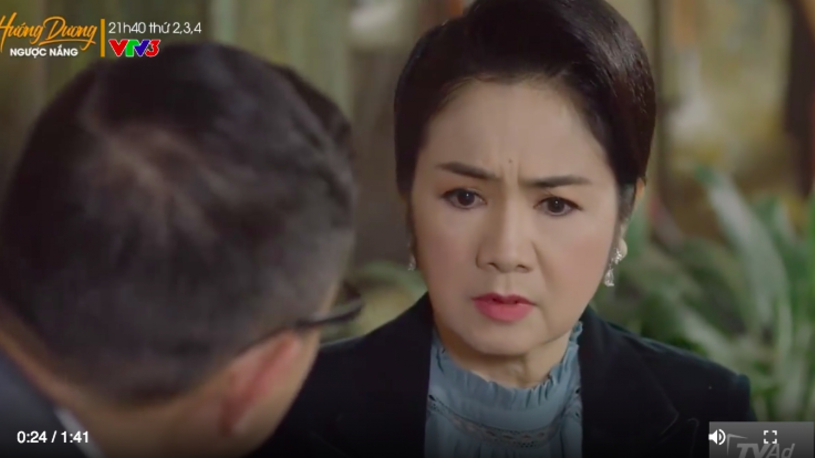 "Hướng dương ngược nắng" tập 53: Ông Quân bày tỏ tình cảm với bà Bạch Cúc