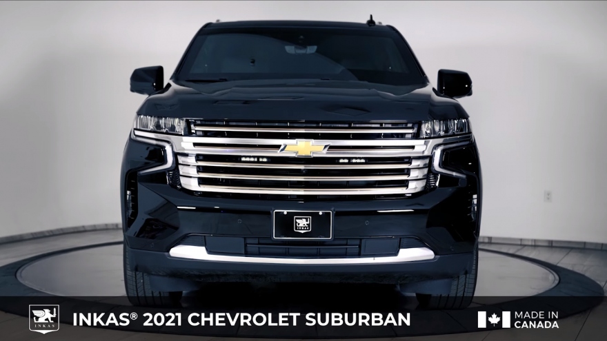 Khám phá Chevrolet Suburban 2021 chống đạn AK-47 và lựu đạn