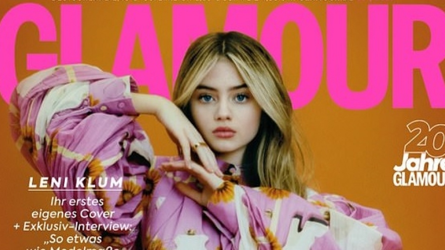 Con gái Heidi Klum xinh đẹp trên trang bìa tạp chí