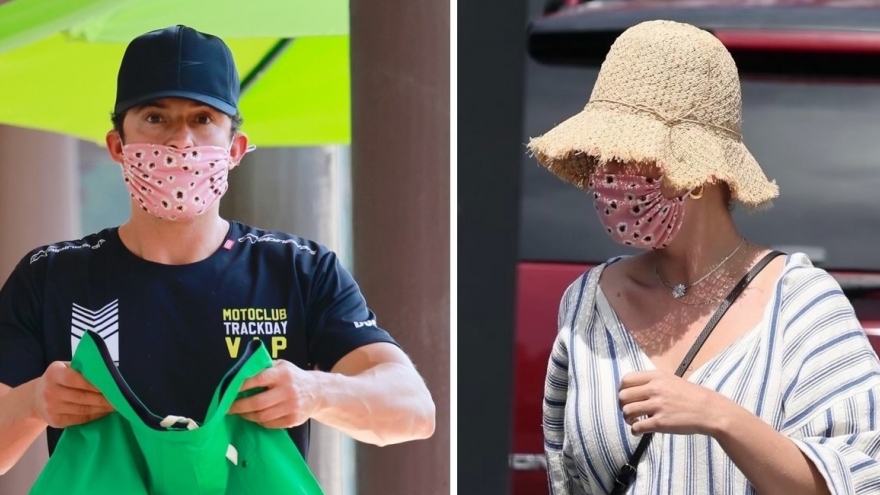 Orlando Bloom - Katy Perry "trốn con" đi mua sắm cuối tuần