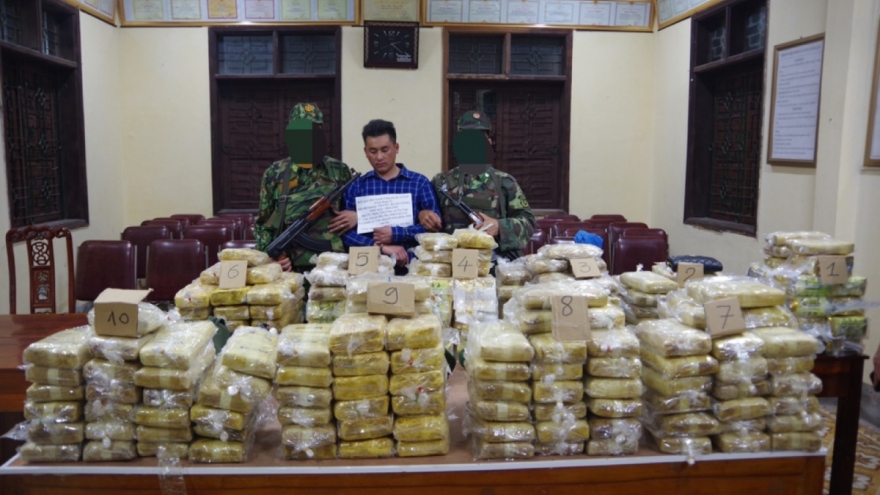 Police seize 350kg of drugs in bust of transnational drug ring