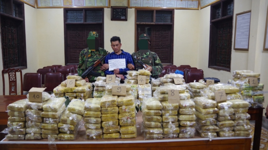 Police seize 350kg of drugs in bust of transnational drug ring 