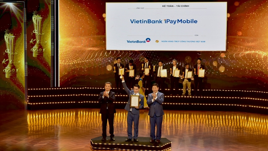 VietinBank iPay Mobile nhận giải thưởng uy tín 