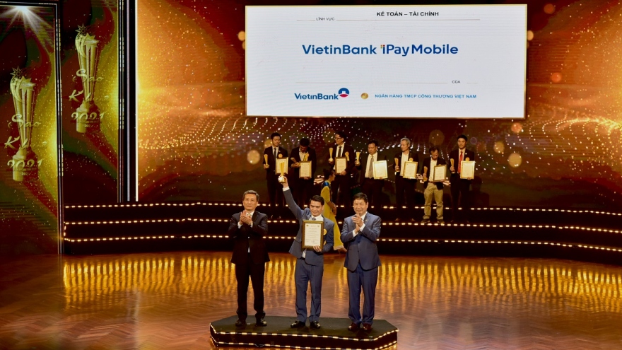 VietinBank iPay Mobile nhận giải thưởng uy tín 