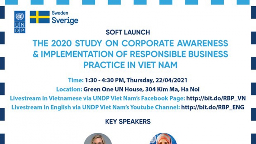 UNDP announces study on corporate awareness, responsible business practice in Vietnam