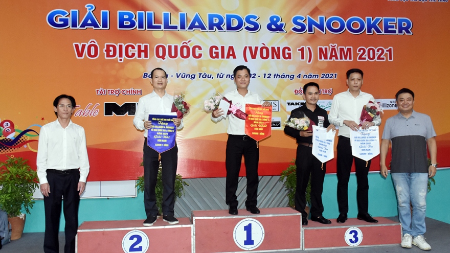 Opening round of national billiards and snooker tournament concludes