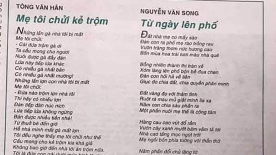 Bài thơ của Tòng Văn Hân: "Bà chửi trộm hiện lên rất đẹp, rất nhân văn"