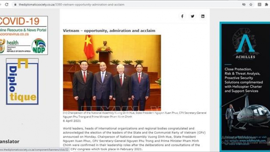 Báo chí nước ngoài đánh giá cao bộ máy lãnh đạo mới của Việt Nam 