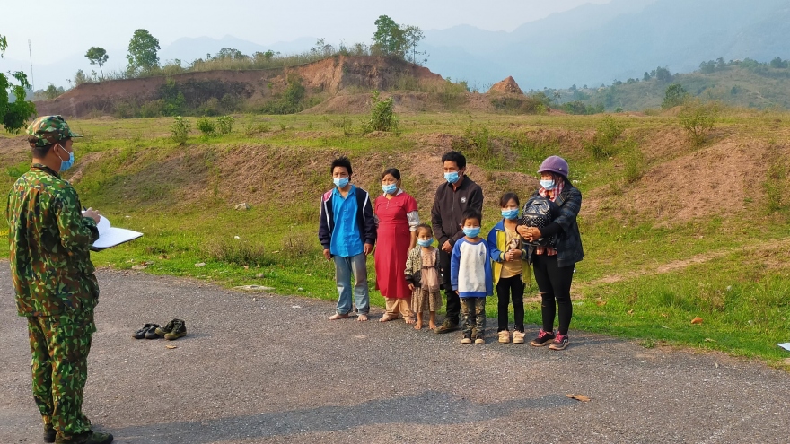 7 người nhập cảnh trái phép từ Trung Quốc vào Việt Nam