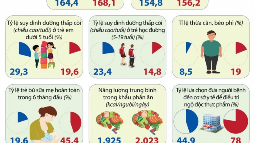 "Bức tranh" tổng thể về dinh dưỡng của người Việt năm 2020