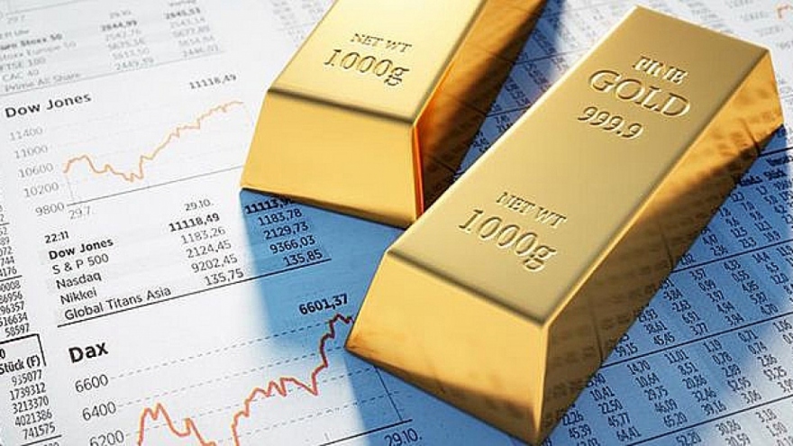 Giá vàng thế giới tăng nhẹ phiên đầu tuần