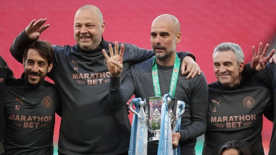 Man City vô địch Cúp Liên Đoàn Anh, HLV Guardiola có danh hiệu thứ 30