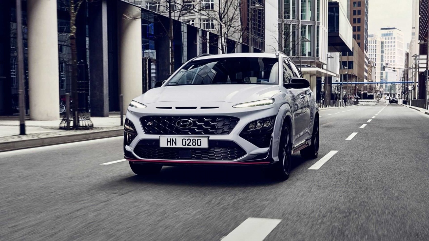 Hyundai Kona N ra mắt phiên bản hiệu năng cao 286 mã lực