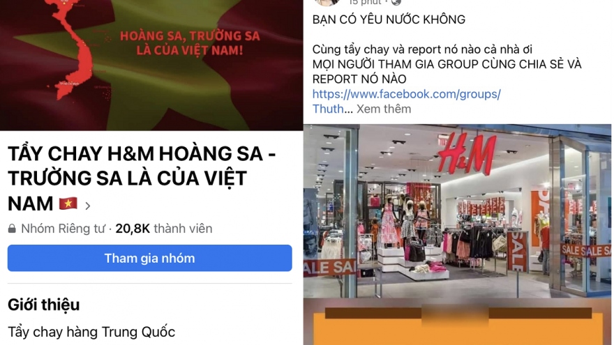 Cộng đồng mạng Việt Nam phản ứng gay gắt khi nghe tin H&M sửa bản đồ liên quan chủ quyền