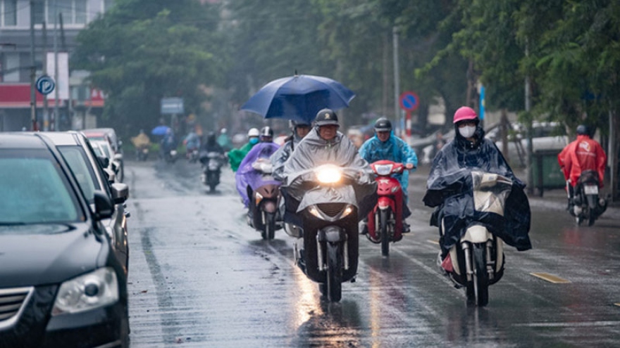 Dự báo thời tiết hôm nay: Hà Nội có mưa rào và dông rải rác