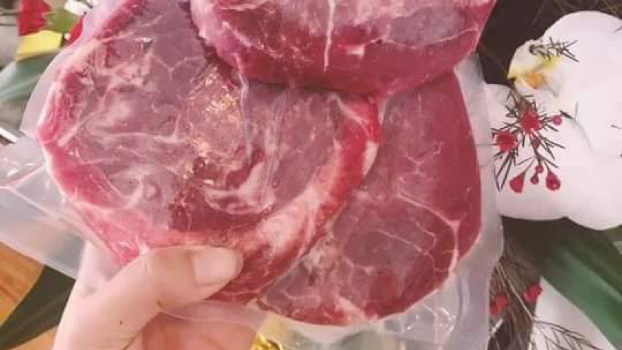 Lõi bò Úc rẻ hơn thịt lợn rao bán tràn lan trên mạng
