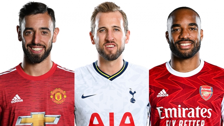 Cuộc đua vua phá lưới Ngoại hạng Anh 2020/2021: Căng như dây đàn