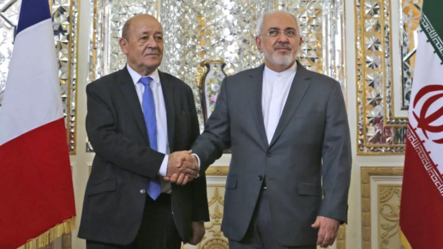 Pháp và Iran điện đàm chuẩn bị cho đàm phán gián tiếp Mỹ- Iran