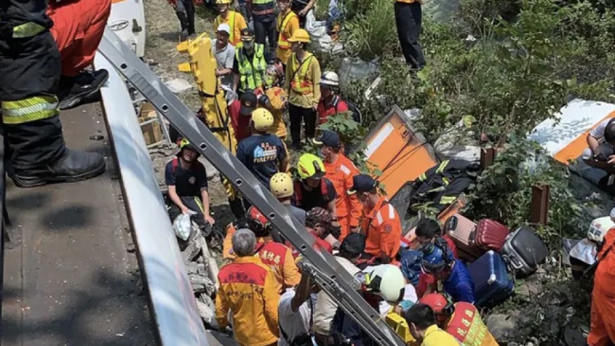 Tai nạn tàu hỏa ở Đài Loan: Cơ quan công tố phát lệnh bắt nghi phạm