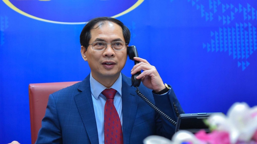 Lào, Campuchia và Indonesia điện đàm chúc mừng Bộ trưởng Ngoại giao Bùi Thanh Sơn