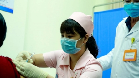 Six volunteers receive second jab of second local COVID-19 vaccine