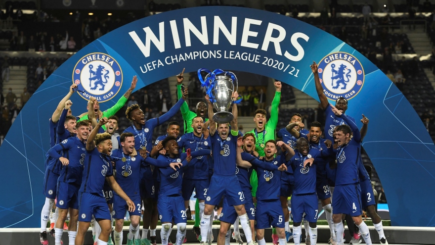 Toàn cảnh: Man City "bất lực" nhìn Chelsea đăng quang ngôi vô địch Champions League