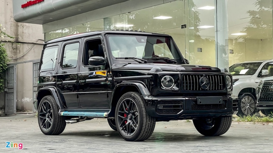 Ảnh chi tiết Mercedes-AMG G 63 13 tỷ đồng với màu ngoại thất hiếm gặp tại Việt Nam