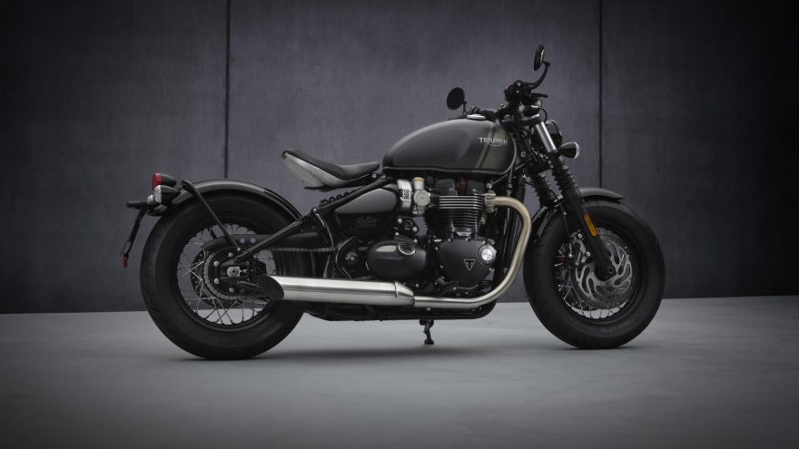 Triumph Bonneville Bobber 2021 ra mắt tại Ấn Độ