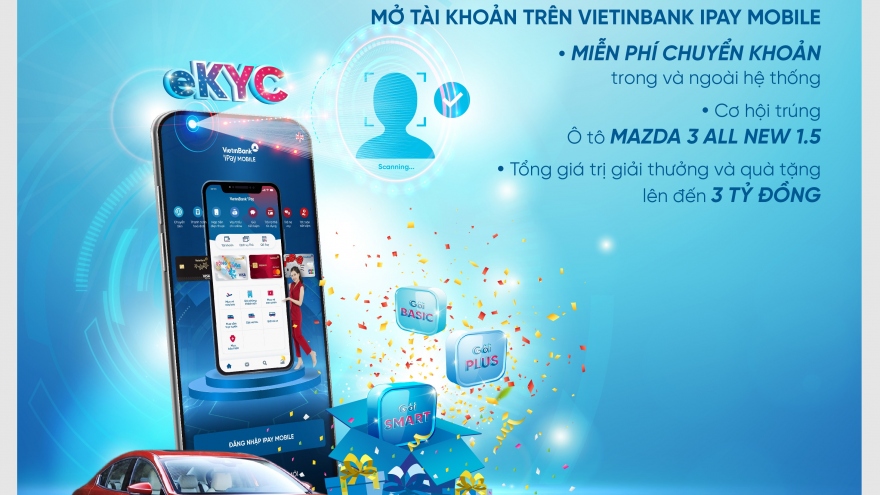 eKYC - Đăng ký dễ dàng, trúng ô tô hạng sang