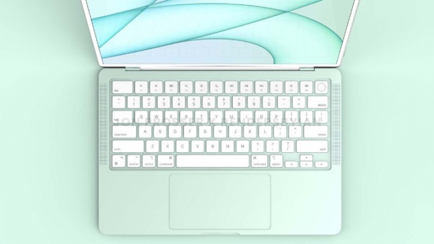 Chiêm ngưỡng "sớm" MacBook Air với nhiều màu sắc bắt mắt