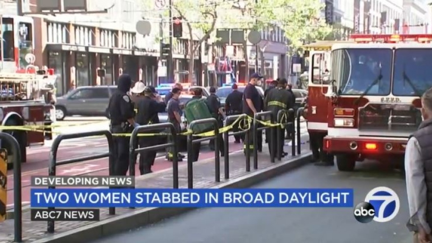 Hai phụ nữ gốc Á bị tấn công bằng dao tại San Francisco (Mỹ)