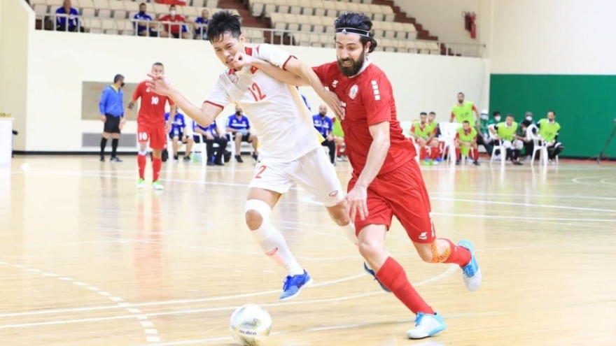 Vietnam enter FIFA Futsal World Cup 2021 after a draw against Lebanon