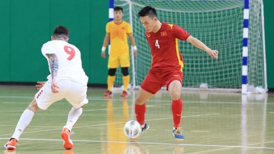 Vietnam 0 – 0 Lebanon at FIFA Futsal World Cup Asian Play-off tie