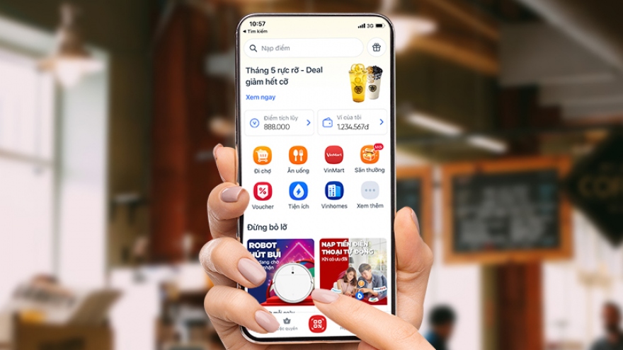 VinID mở rộng tích điểm trên mọi giao dịch từ 1.000 đồng