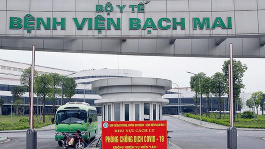 Bệnh viện dã chiến Bạch Mai cơ sở 2 chiều nay đón 50 F1 vào cách ly